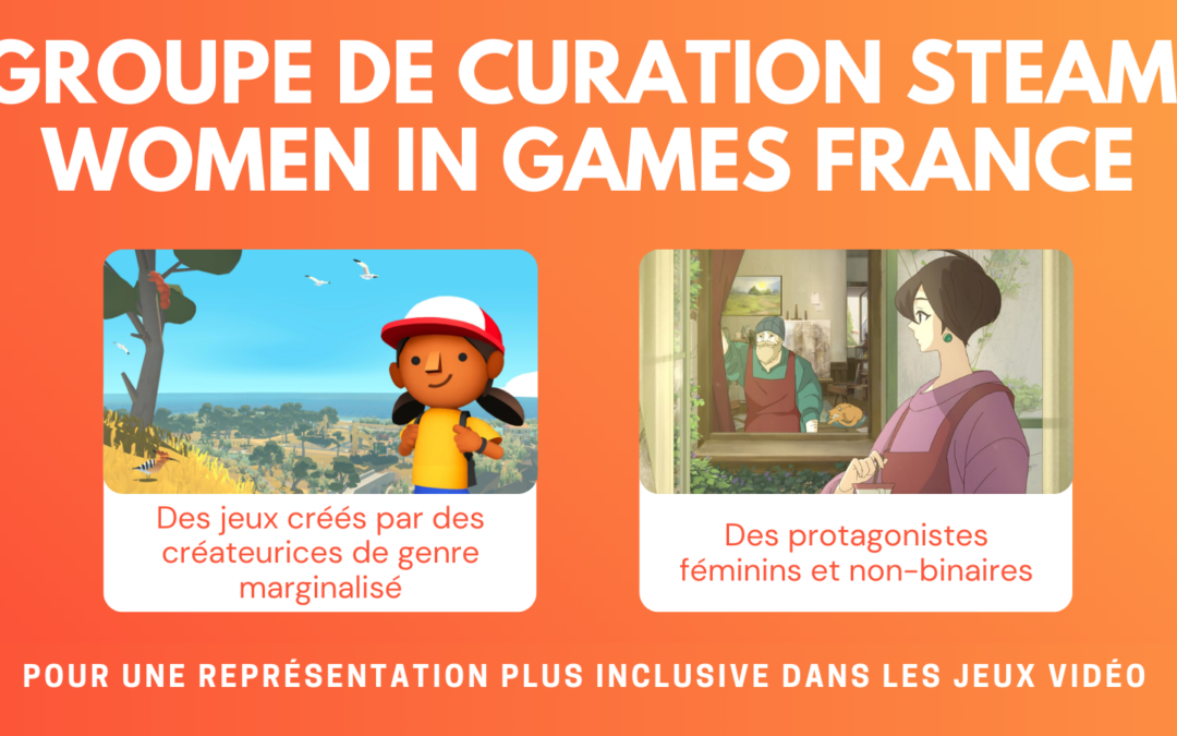 Women in Games France lance son groupe de curation Steam !