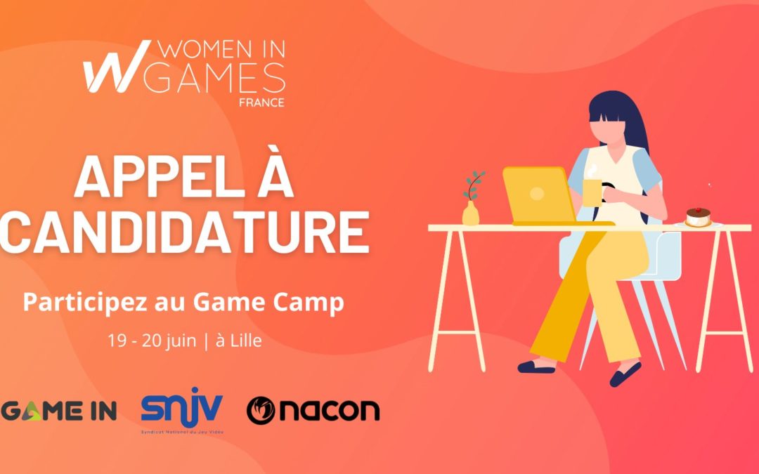 Game Camp 2023 : 3 places offertes pour les femmes de l’industrie