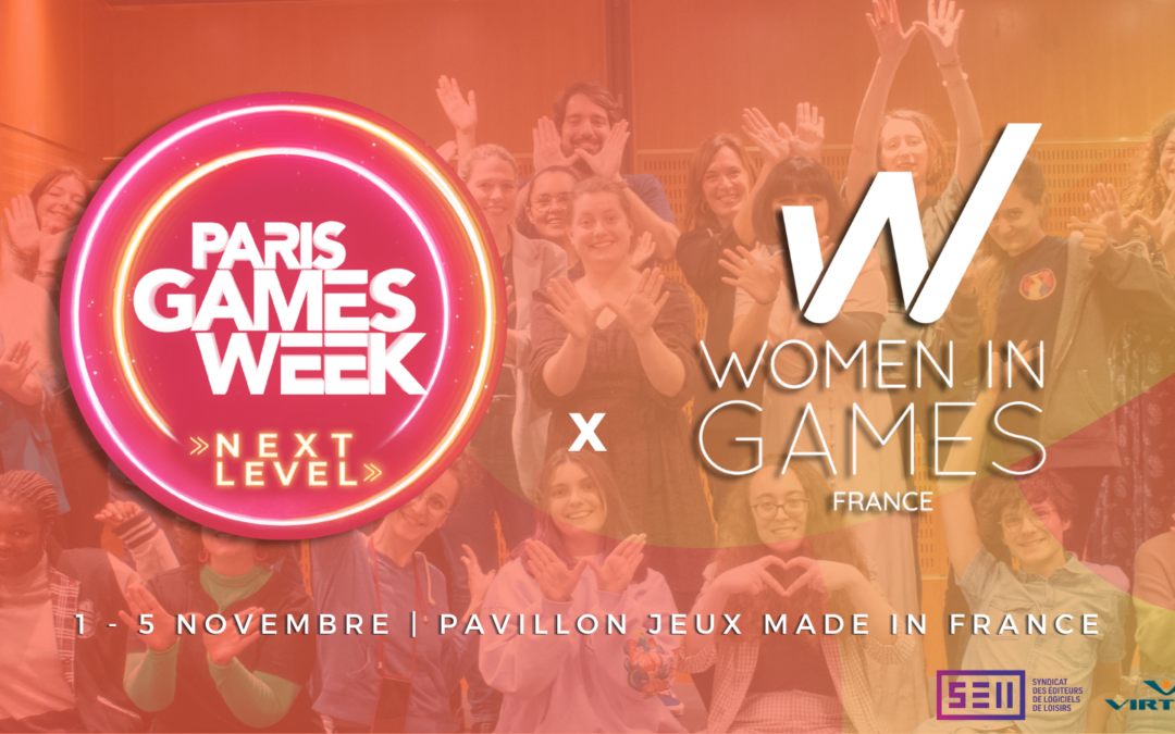 Women in Games France est de retour à la Paris Games Week sur le stand Jeux Made in France !