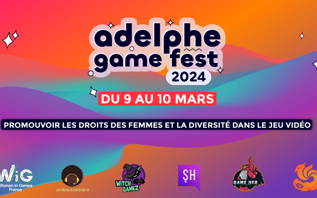 Participez à l’Adelphe Game Fest à l’occasion de la Journée internationale des droits des femmes